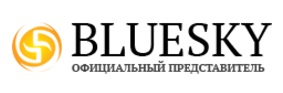 Интернет-магазин — российский представитель марки Bluesky — логотип