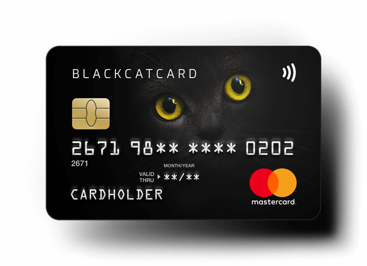 BLACKCATCARD — логотип