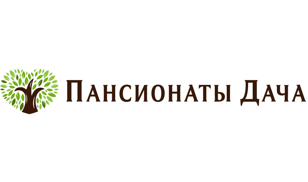 Сеть пансионатов для пожилых «Дача» — логотип