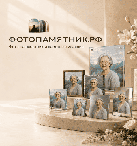 Фотопамятник.рф — логотип
