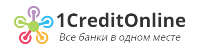 1creditpnline.RU — логотип