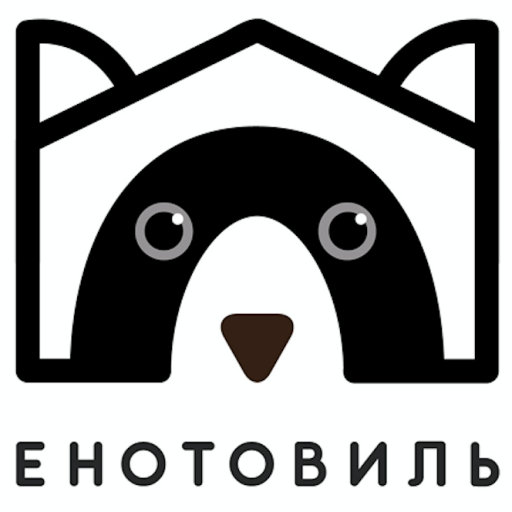 Дом Енотов.Енотовиль — логотип