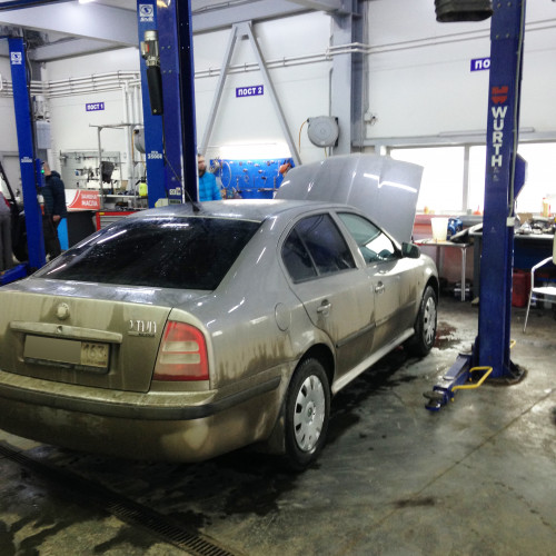 Автосервис Skoda163 — логотип