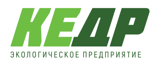 Кедр — вывоз мусора — логотип