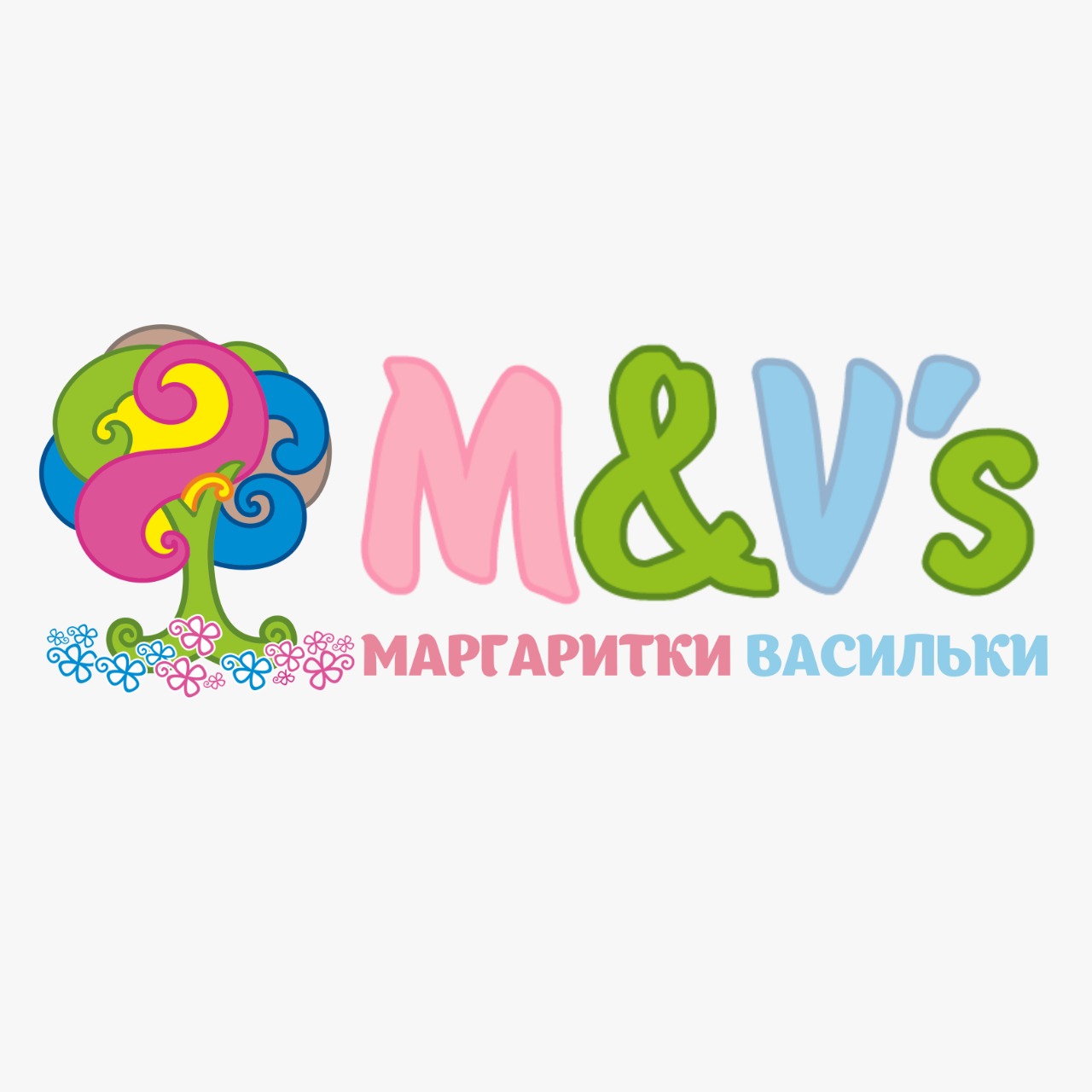 Маргаритки Васильки — логотип