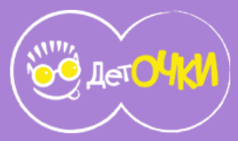 Сеть оптик Очки ДетОчки — логотип
