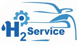H2 Service - водородная очистка ДВС — логотип