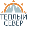 Теплый север — логотип