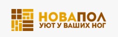 Магазин напольных покрытий Новапол — логотип