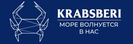 Интернет-магазин морепродуктов KRABSBERI.RU — логотип