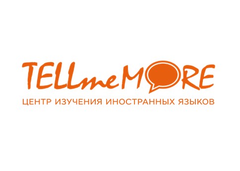 Центр изучения иностранных языков TELLmeMORE в Колпино — логотип