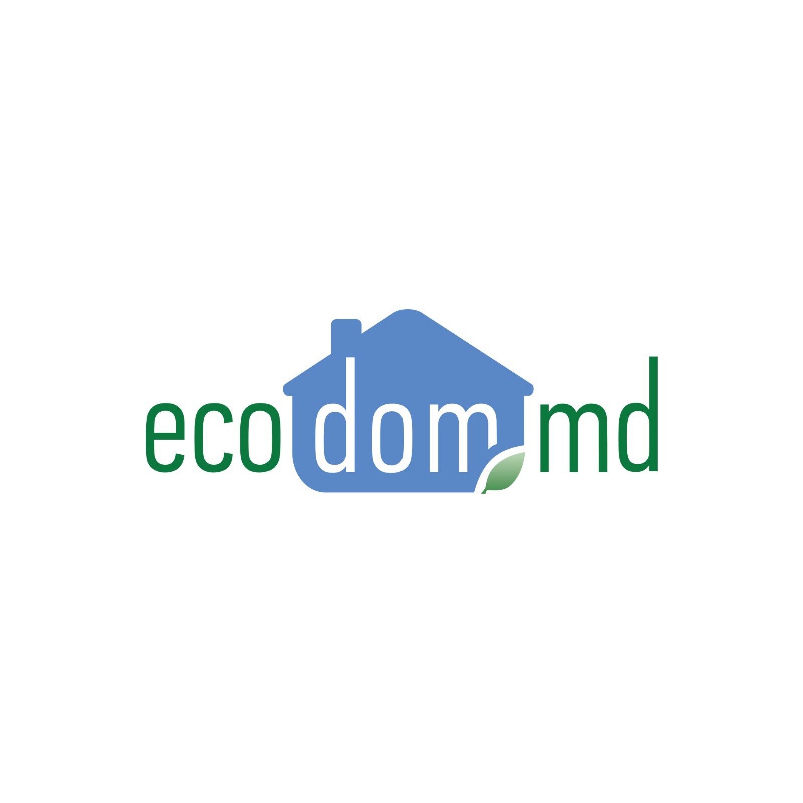 Ecodom.md — логотип