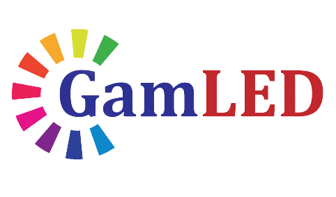 GAMLED — логотип