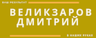 Тренер Дмитрий Великзаров — логотип
