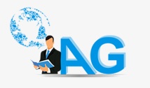 Бюро переводов AG Translation service — логотип