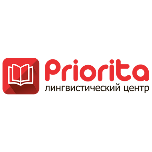 Сеть лингвистических центров Priorita (Группа компаний Priorita) — логотип