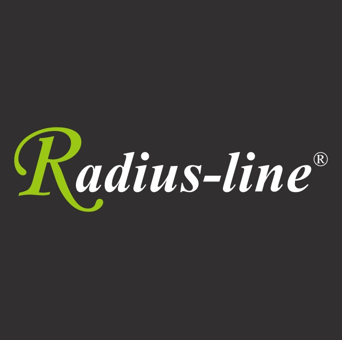 Radius-line — логотип