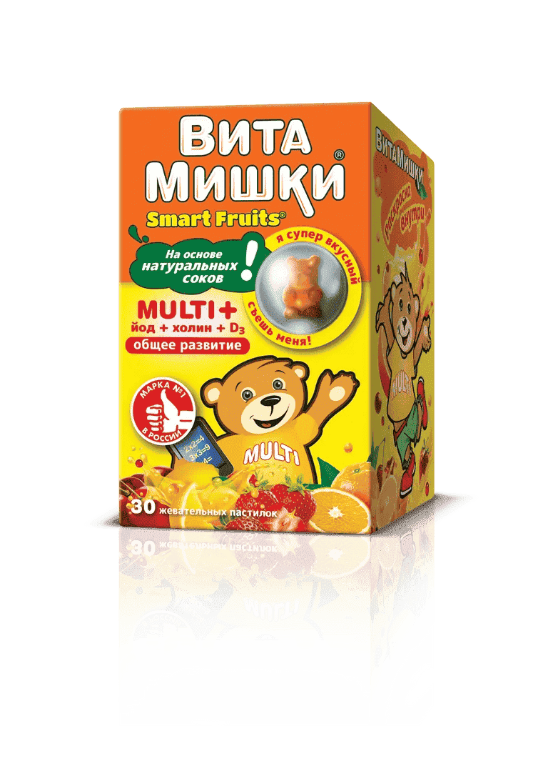 ВитаМишки Multi + йод + холин